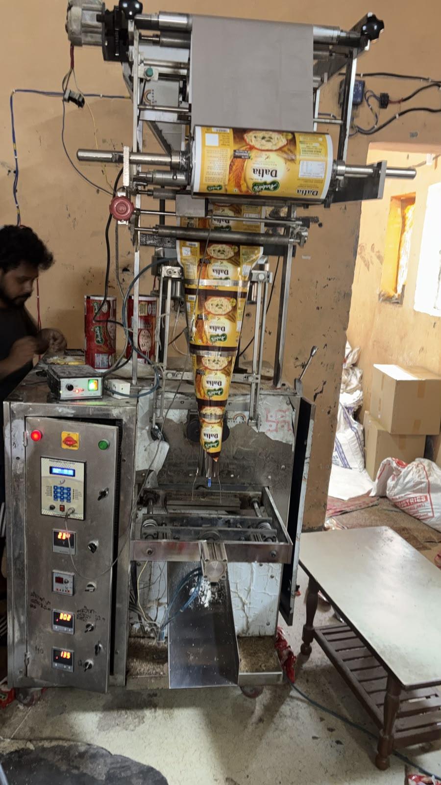 Spice masala automatic packing machine — used machine for sale