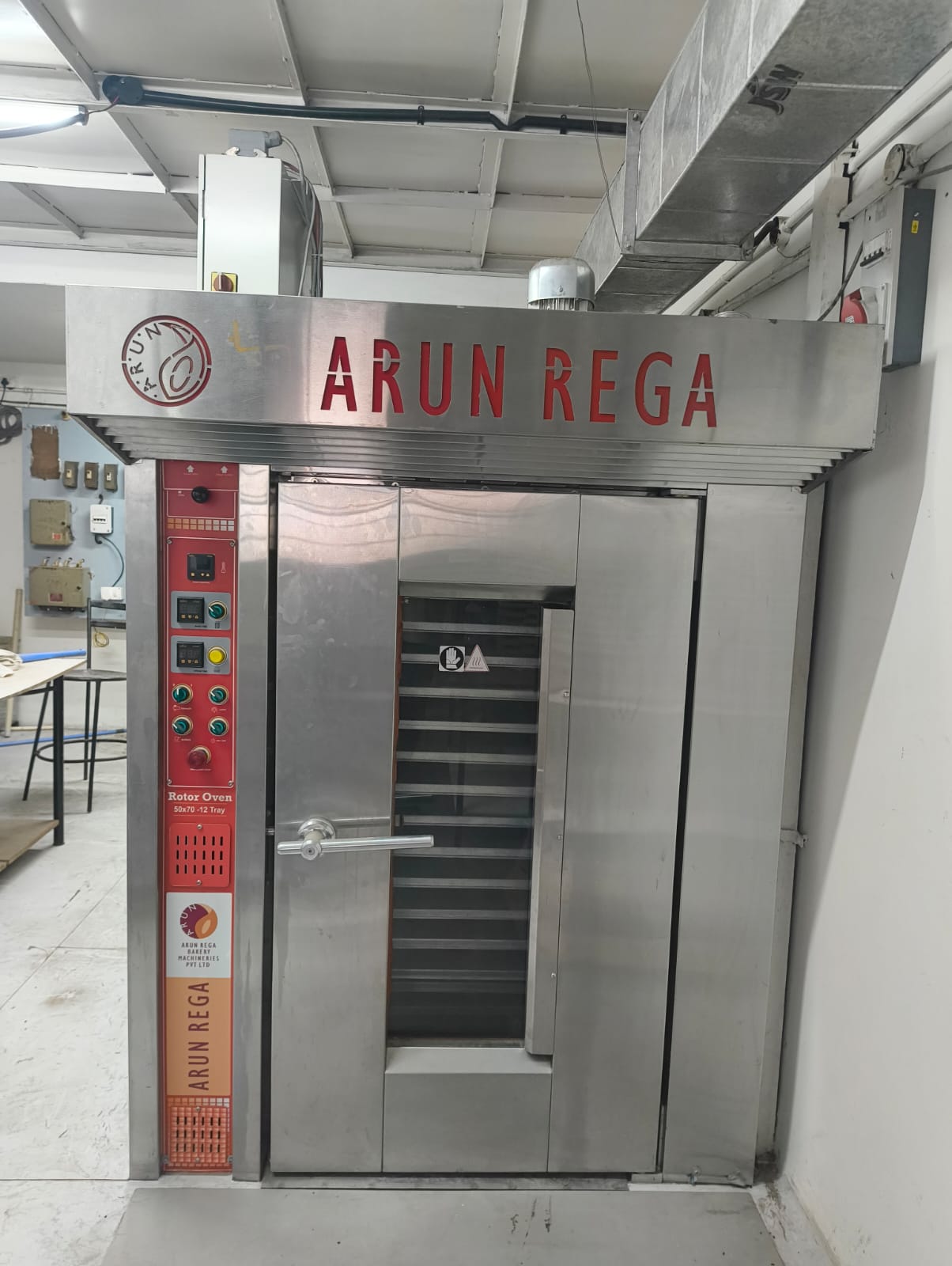 Gas Operated Rotary Rack Oven — used machine for sale