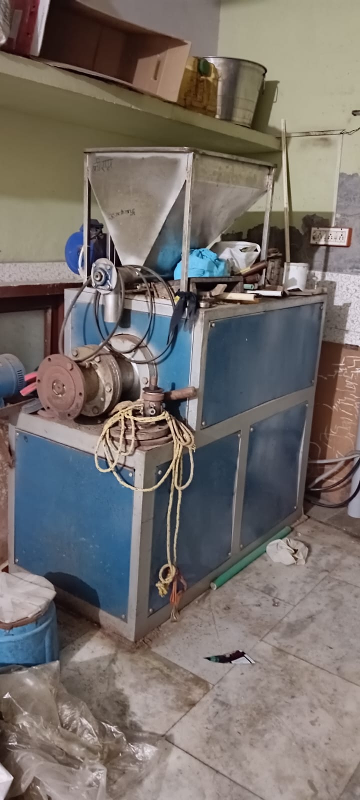 Snacks puff extruder — used machine for sale