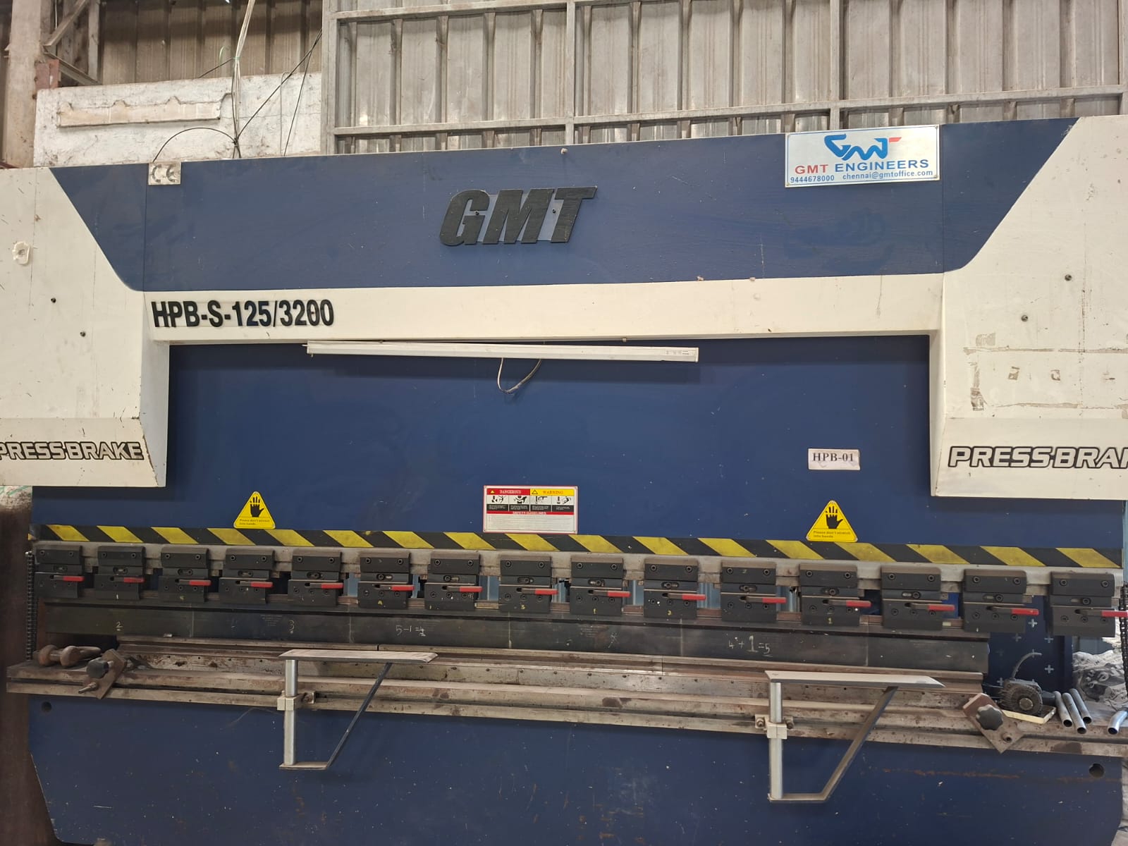 PRESS BRAKE MACHINE ( PRICE NEGOTIABLE) — used machine for sale