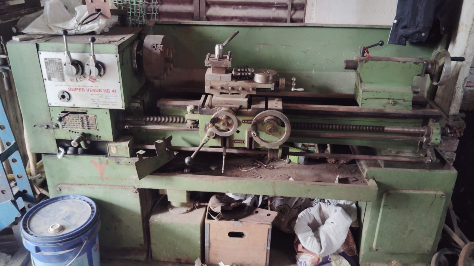 6 feet rajkot lathe machine — used machine for sale