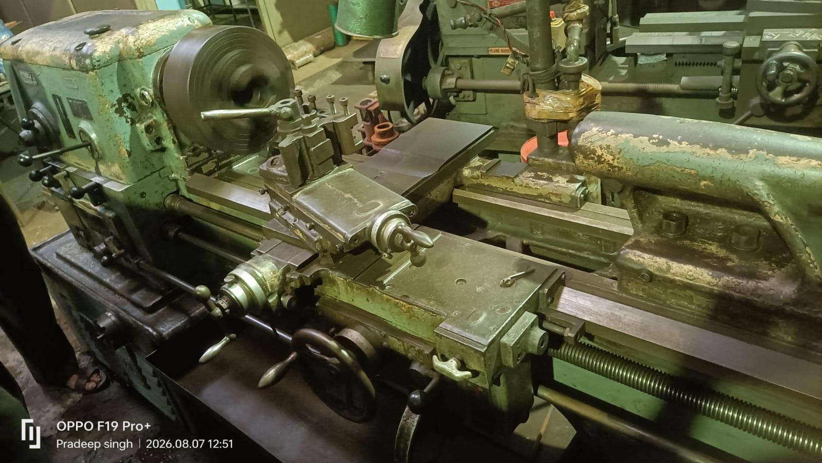 HMT 8 feet lathe — used machine for sale